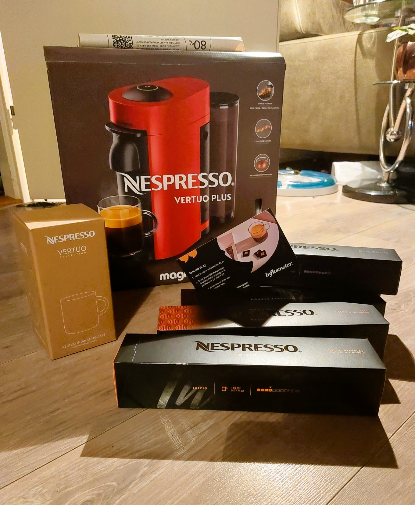 Mijn ervaring en eerlijke mening met en over de Nespresso Vertuo PLus Megamix